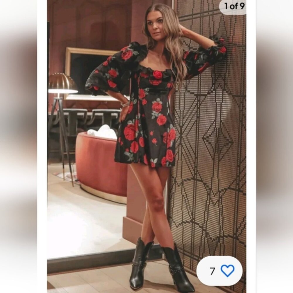 For love and lemons yara rose dress